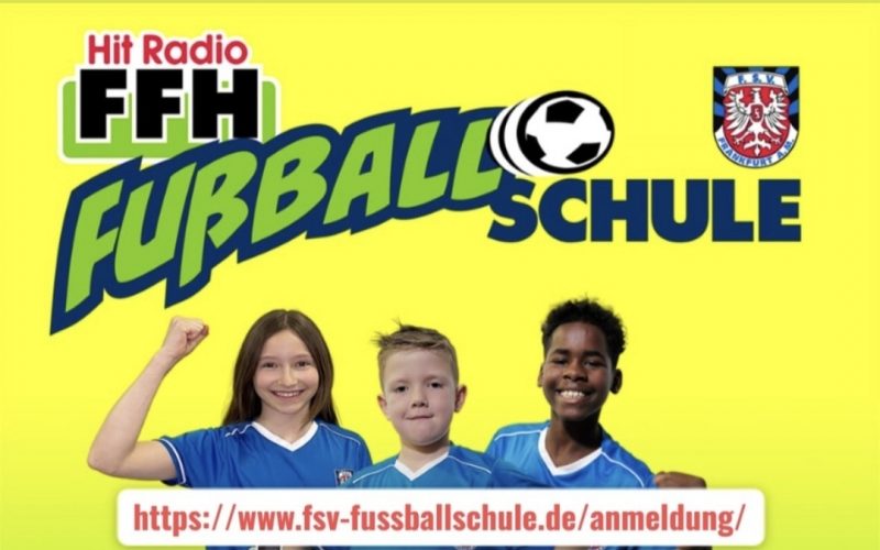 Hit Radio FFH Fußball Schule. htps://www.fsv-fussballschule.de/anmeldung TSG Mainflingen Herbstferien 2025 1. Woche 06.-10. Oktober 2025 Sei Dabei! www.ffh-fussballschule.de